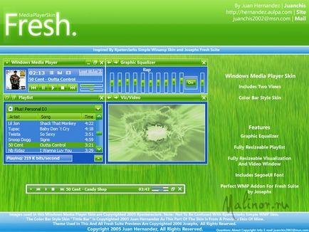 Témák windows media player (játékos) Témák windows media player