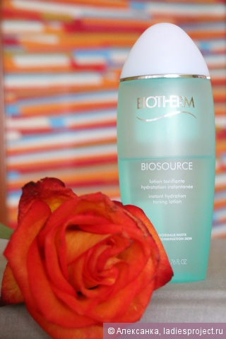 Тонізуючий лосьйон для особи biosource від biotherm - відгуки, фото і ціна