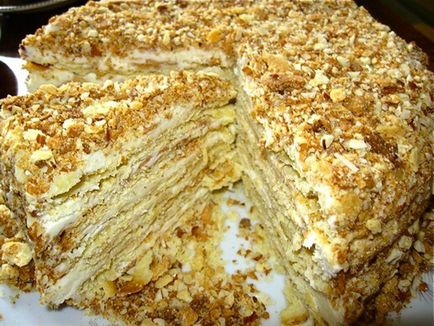 Cake napoleon din patiseria gata preparată - rapid și convenabil