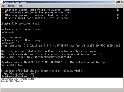 Ubuntu în sume andlinux ubuntu în spatele liniilor inamice (linux-environment under windows