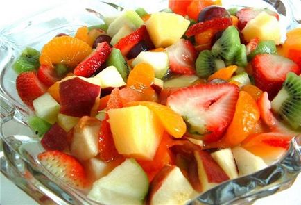 Condiții și termeni de păstrare a salatelor din legume, fructe, șobolani