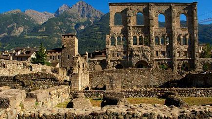 Aosta-völgy Olaszország síközpontok, látnivalók, bor, tippeket nyaralás