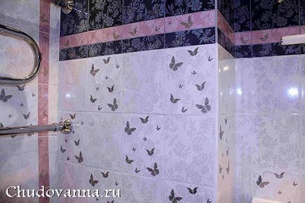 Ванна кімната - метелики