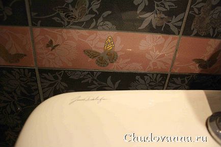 Ванна кімната - метелики