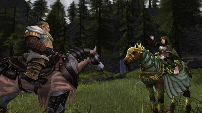 Lord of the Rings Online - o poveste despre lupta cu cai in plus