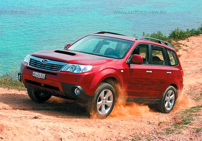 SUV-urile test drive subaru forester 2009