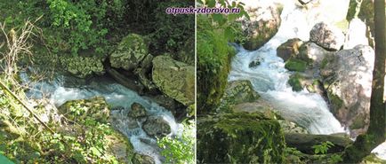 Cascada gurii balaurului din Soči
