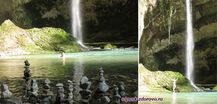 Cascada gurii balaurului din Soči