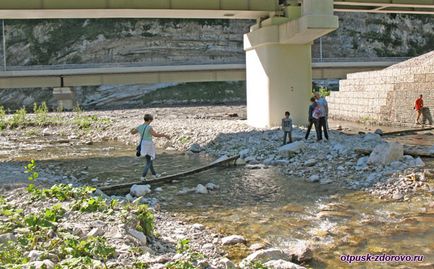 Cascada gurii balaurului din Soči