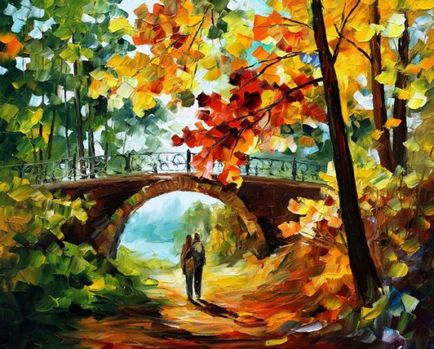 Alkotó Leonid Afremov, fényes művészeti (Leonyid) Alkotó Leonid Afremov, fényes művészeti