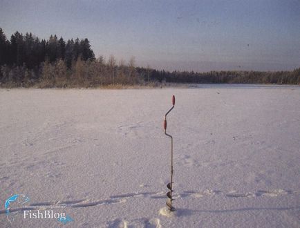 A januári horgászat déli Ladoga - Online újság a halászat