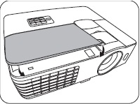 Înlocuirea lămpii în proiectorul benq w1070