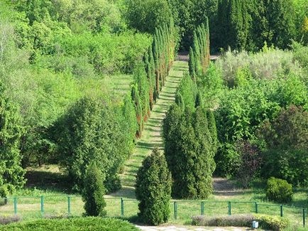 Scenics Kharkiv pihenésre Rohan arborétumban