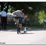 200 kilometri pe bicicletă pe zi, bicicletă