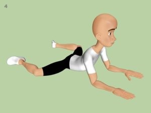 7 Exerciții pe sfoară transversală