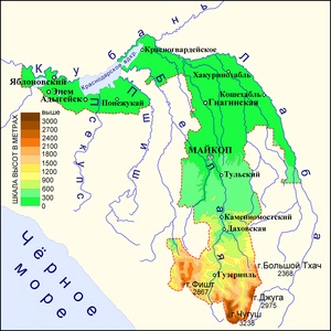 Адигея вікіпедія - вікіпедія карта Адигеї - інформація з вікіпедії на карті, gulliway