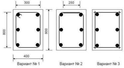 Reinforcement of the foundation foundation - desene, tehnologie, calcul