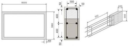 Reinforcement of the foundation foundation - desene, tehnologie, calcul