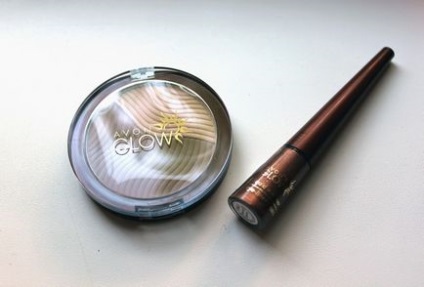 Avon izzás nyári ragyogás dupla kompakt por hatását a leégés közepes bronz és naplemente bronz