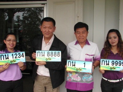 Numerele de mașini în Thailanda - culorile numerelor, care sunt diferențele