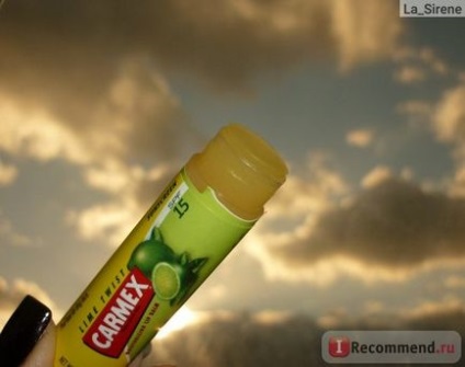 Бальзам для губ carmex ultra moisturising lip balm spf 15 - lime twist - «бальзам для губ carmex