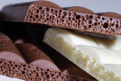 Білий пористий шоколад калорійність, користь і шкода