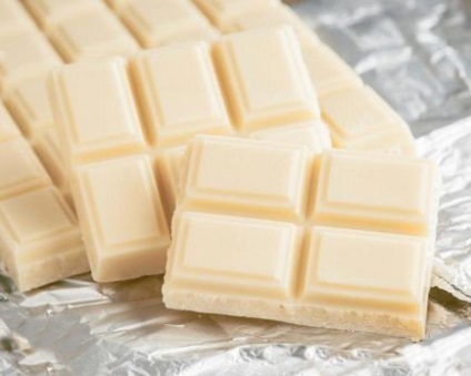 Білий шоколад склад і властивості