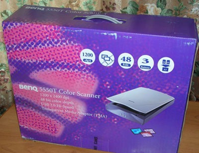 Benq scanner 5550t