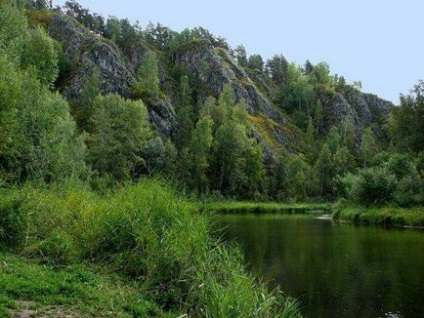 Pietrele Berdsky - un monument natural din regiunea Novosibirsk