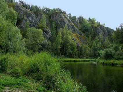 Бердський скелі - пам'ятка природи в новосибірської області