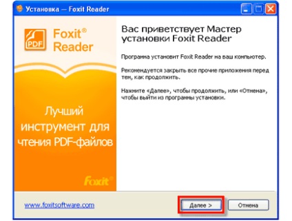 Program gratuit pentru deschiderea fișierului pdf (cititor de foxit)