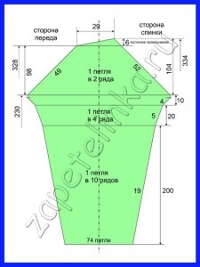 Turquoise пуловер с реглан ръкави, zapetelinka