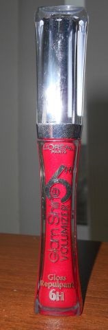 Lip gloss shine 6hours volumizer (No. 505) de la l-oreal - opinii, poze si pret