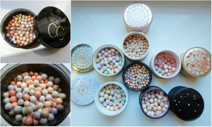 Blog de mursika bun) Avon pulbere-bile cu efect corrective de culoare corale perle