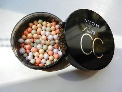 Blog de mursika bun) Avon pulbere-bile cu efect corrective de culoare corale perle