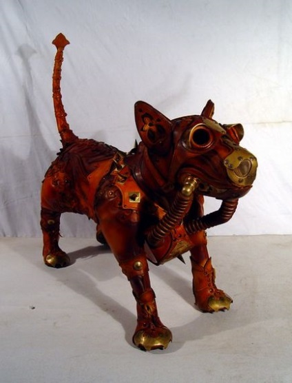 Bob basset - s lair - steampunk dog