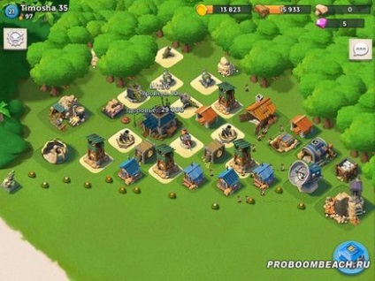 Boom beach розстановка бази 10 рівень штаб 10