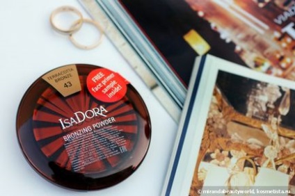 Бронзірующая пудра isa dora bronzing powder - №43 - terracotta bronze відгуки