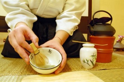 Ceremonia de ceai în Japonia - o ființă de tăcere
