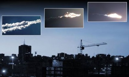 Meteoritul din Chelyabinsk - informații noi despre căderea superbordului