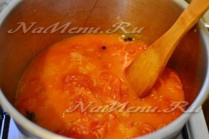 Чемберленскій соус з помідорів на зиму, рецепт