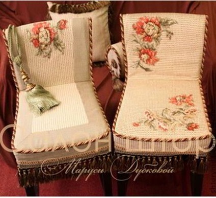 Чохли на стільці своїми руками, викрійки, ідеї для весільного декору - легка справа