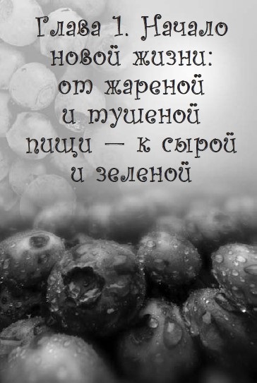 Читати безкоштовно книгу від зелених коктейлів до сироїдіння