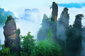 Zhangjiajie - parc național, 