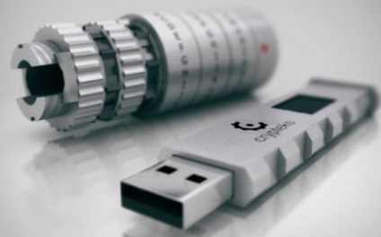 Crypteks USB a protejat unitatea usb-flash cu cryptex