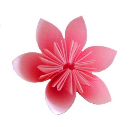 Sakura virág, origami