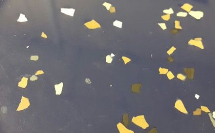 Dekoratív anyagok önterülő padló - Lapító szerek - chipek