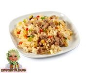 Girls - japán recept ételek Tory-tyahan csirke, rizs, tojás, zöldségek