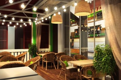 Design eco cafenea pe bază de turn-key - vom crea un proiect de design de cafenea în stil eco la comanda, inspiragroup