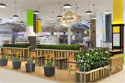 Design eco cafenea pe bază de turn-key - vom crea un proiect de design de cafenea în stil eco la comanda, inspiragroup